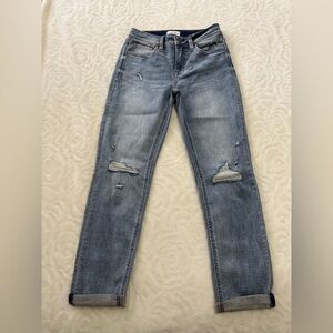 Women's Distressed Studio Blue Jeans SZ 26